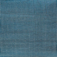 Pure Cotton screen Teal Blue With White Fabric Pure Cotton screen Teal Blue With White Fabric