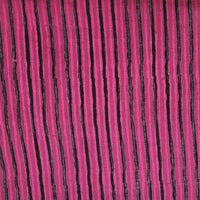 Pure Cotton Vanaspati Pink With Black Stripes Hand Block Print Fabric Pure Cotton Vanaspati Pink With Black Stripes Hand Block Print Fabric