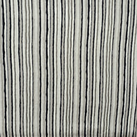 Pure Cotton Screen Print Grey With Black Stripes Fabric Pure Cotton Screen Print Grey With Black Stripes Fabric