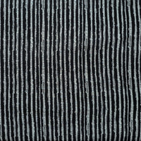 Pure Cotton Screen Print Black With White Stripes Fabric Pure Cotton Screen Print Black With White Stripes Fabric