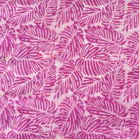 Pure Cotton Dabu Pink With Leaves Hand Block Print Fabric Pure Cotton Dabu Pink With Leaves Hand Block Print Fabric