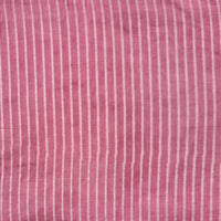 Pure Cotton Dabu Baby Pink With White Stripes Hand Block Print Fabric Pure Cotton Dabu Baby Pink With White Stripes Hand Block Print Fabric