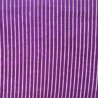 Pure Cotton Dabu Purple With White Stripes Hand Block Print Fabric Pure Cotton Dabu Purple With White Stripes Hand Block Print Fabric