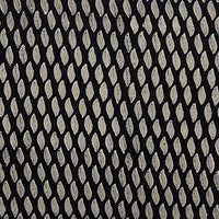 Pure Cotton Bagru Black With Cream Leaves Motifs Hand Block Print Fabric Pure Cotton Bagru Black With Cream Leaves Motifs Hand Block Print Fabric