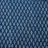 Pure Cotton Special Akola Indigo With Small Motif Hand Block Print Fabric