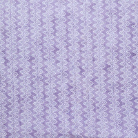 Pure Cotton Lavender With Border Design Screen Print Fabric Pure Cotton Lavender With Border Design Screen Print Fabric