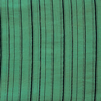 Pure Cotton Dabu Green With Black Stripes Hand Block Print Fabric Pure Cotton Dabu Green With Black Stripes Hand Block Print Fabric