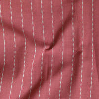 Pure Cotton Handloom Katha Light Mauve With Mint Green Stripes Woven Fabric Pure Cotton Handloom Katha Light Mauve With Mint Green Stripes Woven Fabric