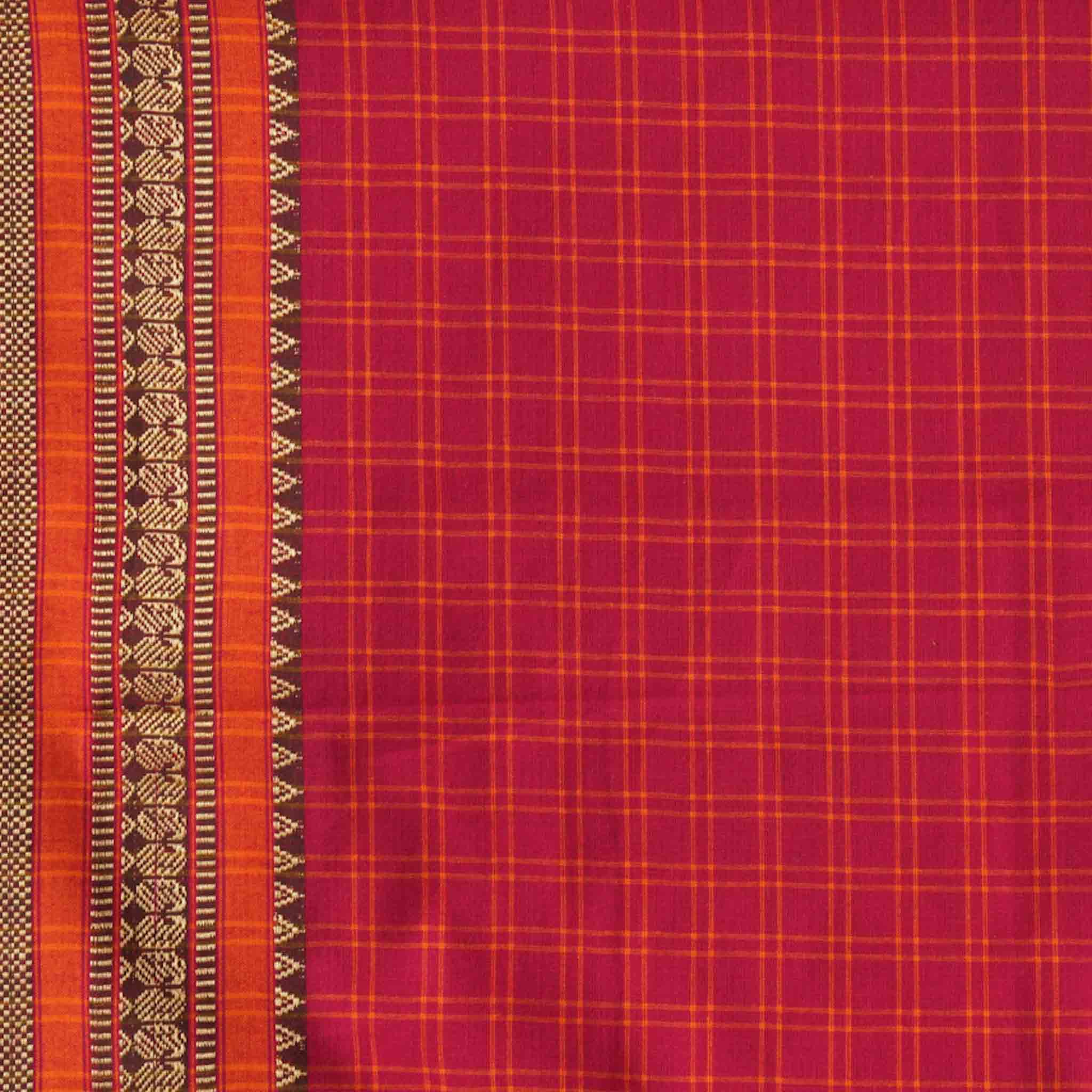 Multicolor Handloom checks Co-ord set