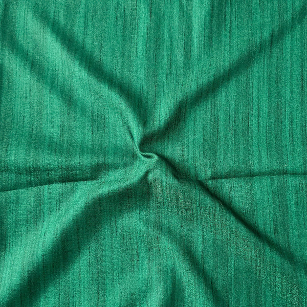 Raw Silk Immitation Dark Green