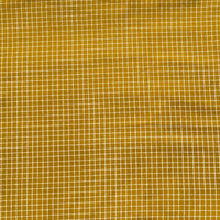 Pure Cotton screen print Mustard With White Fabric