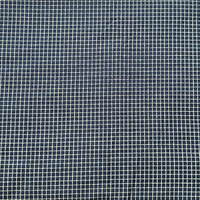 Pure Cotton screen print Navy Blue With White Fabric