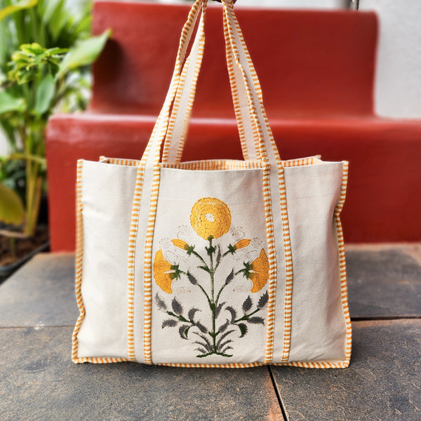 Canvas Tote Bag – Daffodils