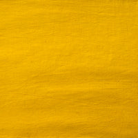 Pure Cotton Dabu Yellow Plain  Hand Block Print Fabric