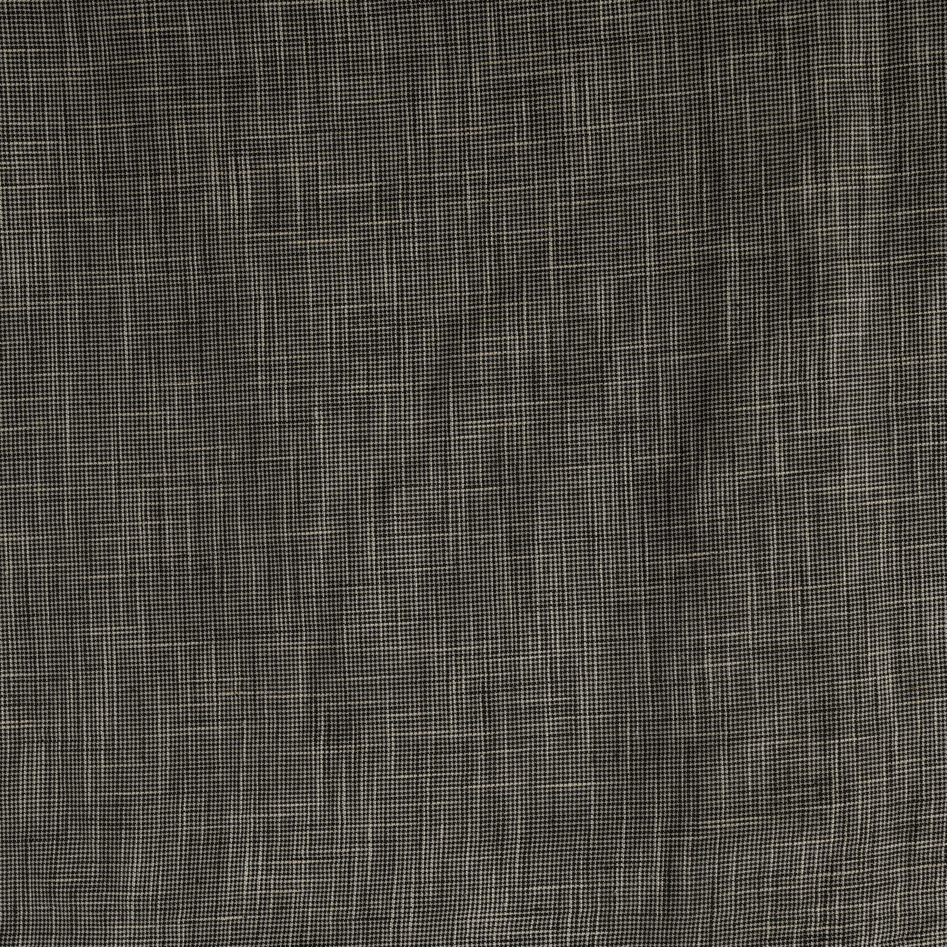 (PRE-CUT 1.90 METER) Pure Cotton Mini Sandy Small Checks Fabric – Sanskruti