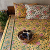 AASHIYAN - Pure Cotton Jaipuri Cotton Double Bedsheet