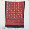 AASMA-Pure Cotton Ajrak Red Intricate Design Hand Block Print Dupatta