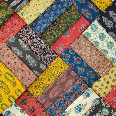 Ajrak Cotton Fabrics