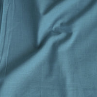 Pure Slub Cotton Cadet Blue Fabric