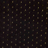 Chandari Dark Brown With Golden Zari Dots Hand Woven Fabric
