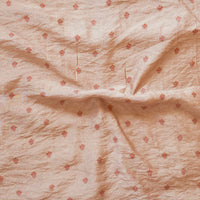 Mogra Chanderi Chiku With  Small Motif Printed Fabric