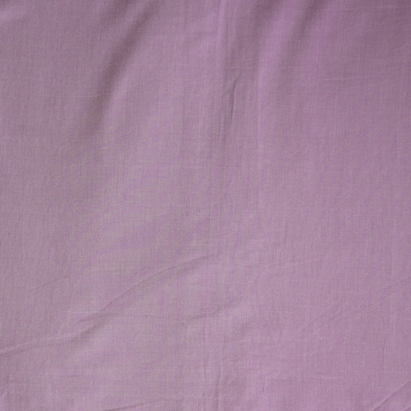 (PRE-CUT 1.80 METER) Pure Malai Cotton lilac  Fabric