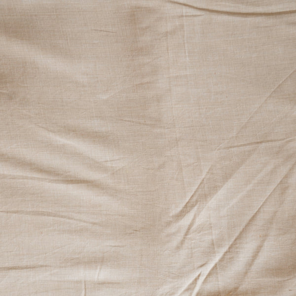 Pure Cotton Oxford Textured Cream Fabric