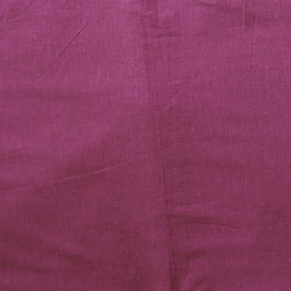 Pure Cotton Plain Mangenta fabric
