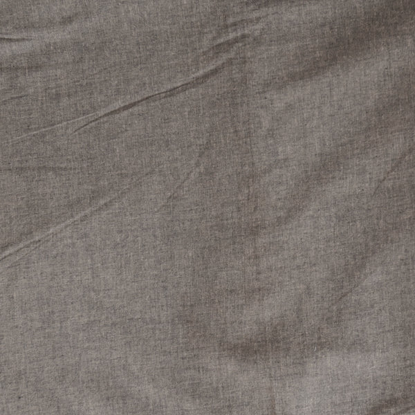 Pure Cotton Plain Brown Grey fabric
