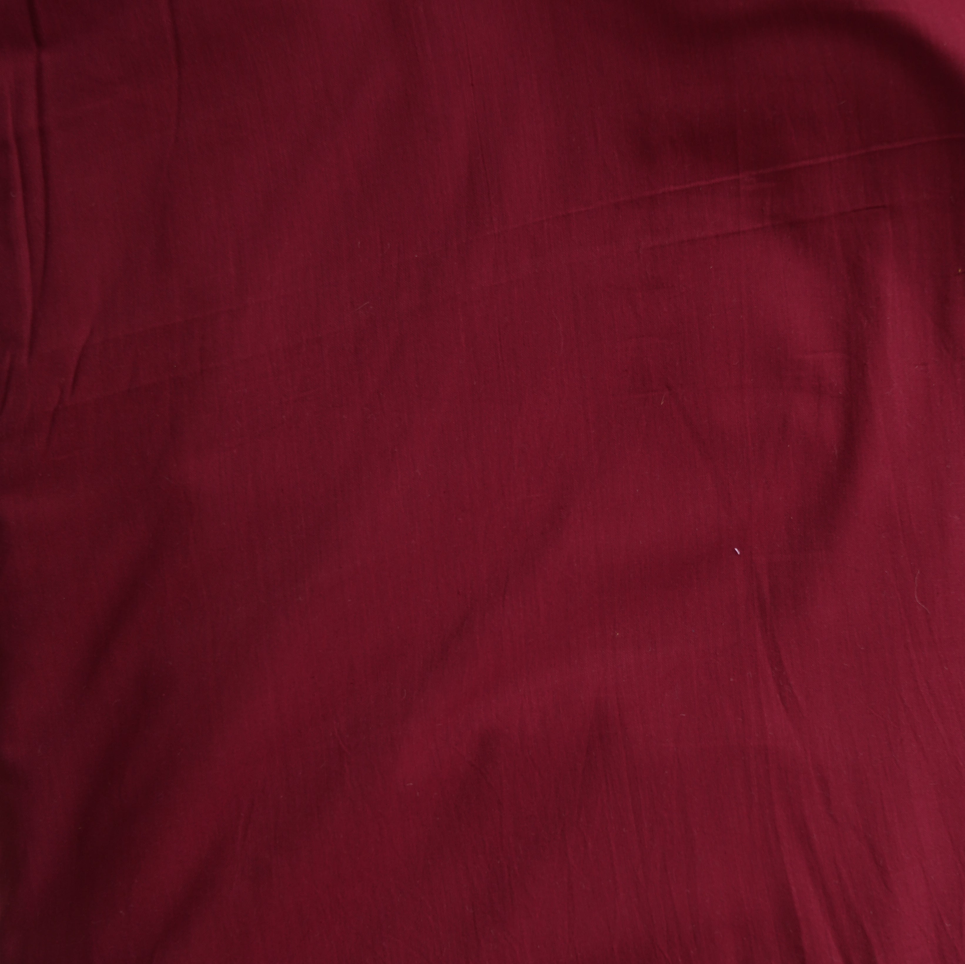 Pure Cotton Oxford Textured Maroon Fabric – Sanskruti