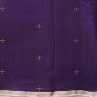 MUL Jamdani Purple With Motif Woven Fabric