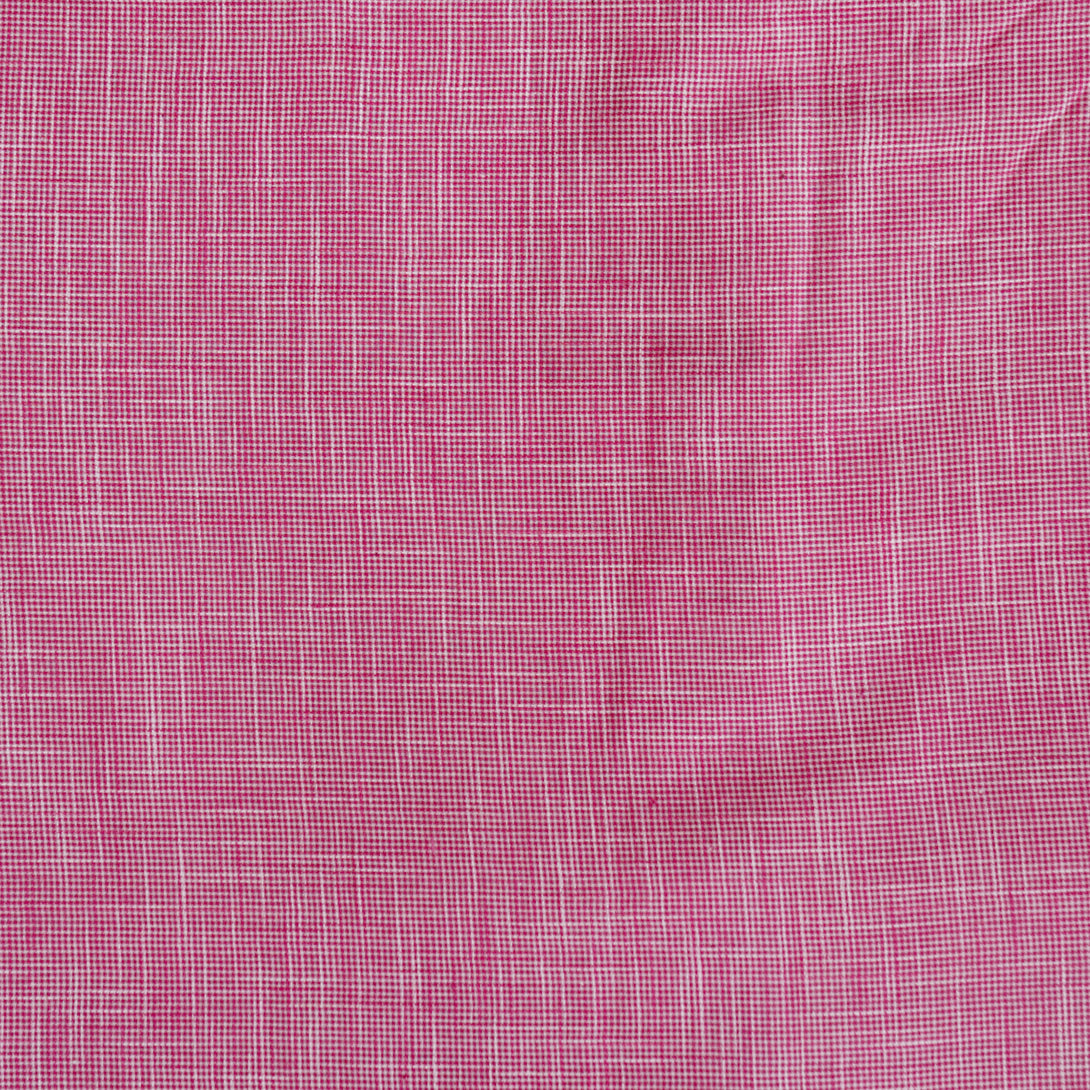 Pure Cotton Handloom Texture Frech Rose With White Fabric – Sanskruti