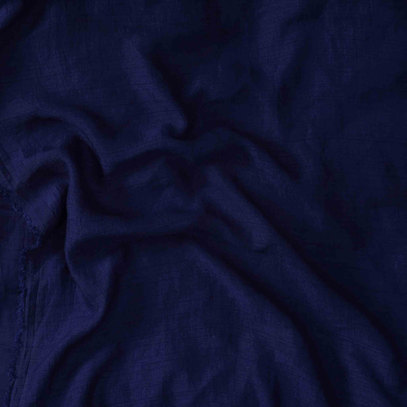 Super Flowy Nysa Fabric - Dark Blue