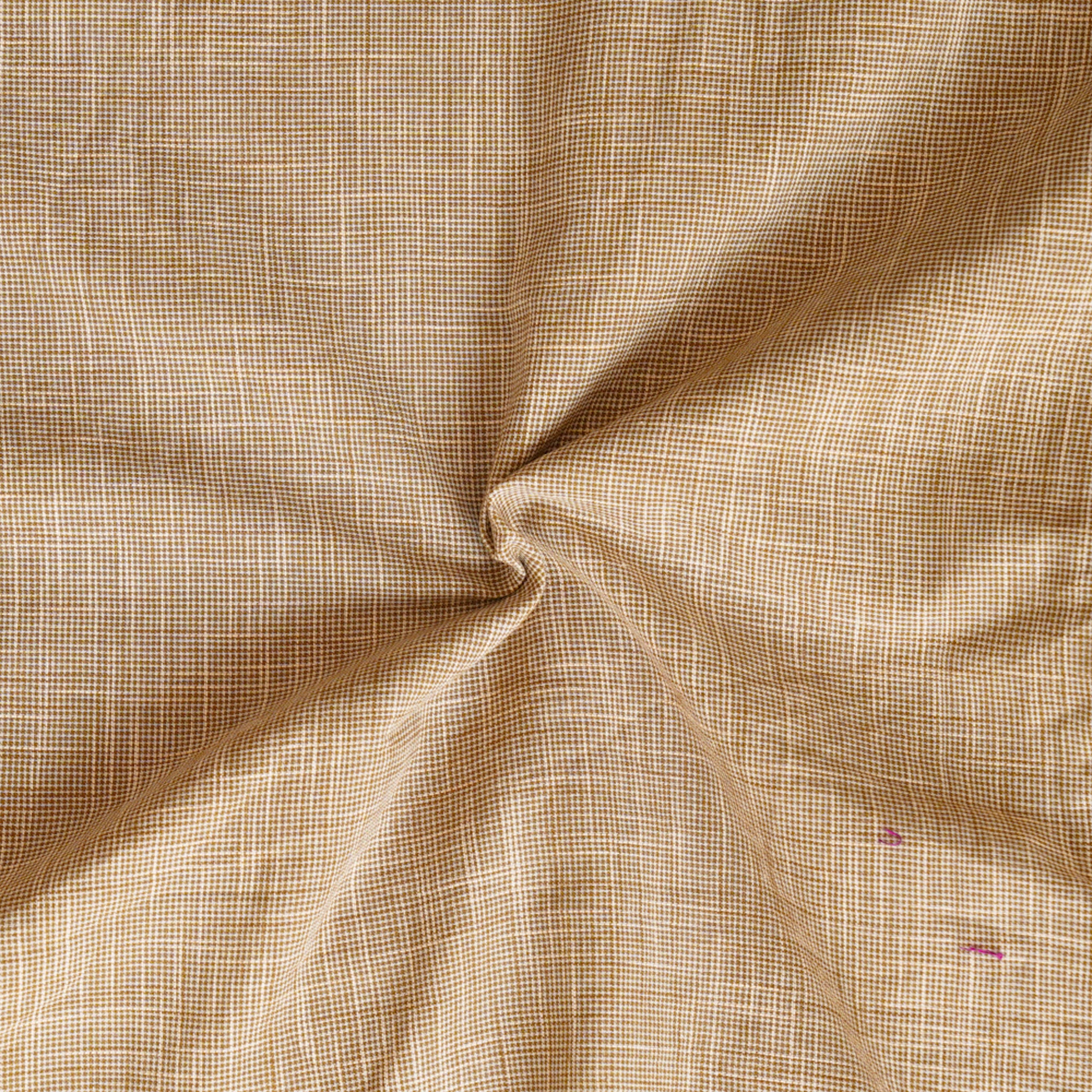 Pure VIP Cotton Mini Checks Fabric – Sanskruti