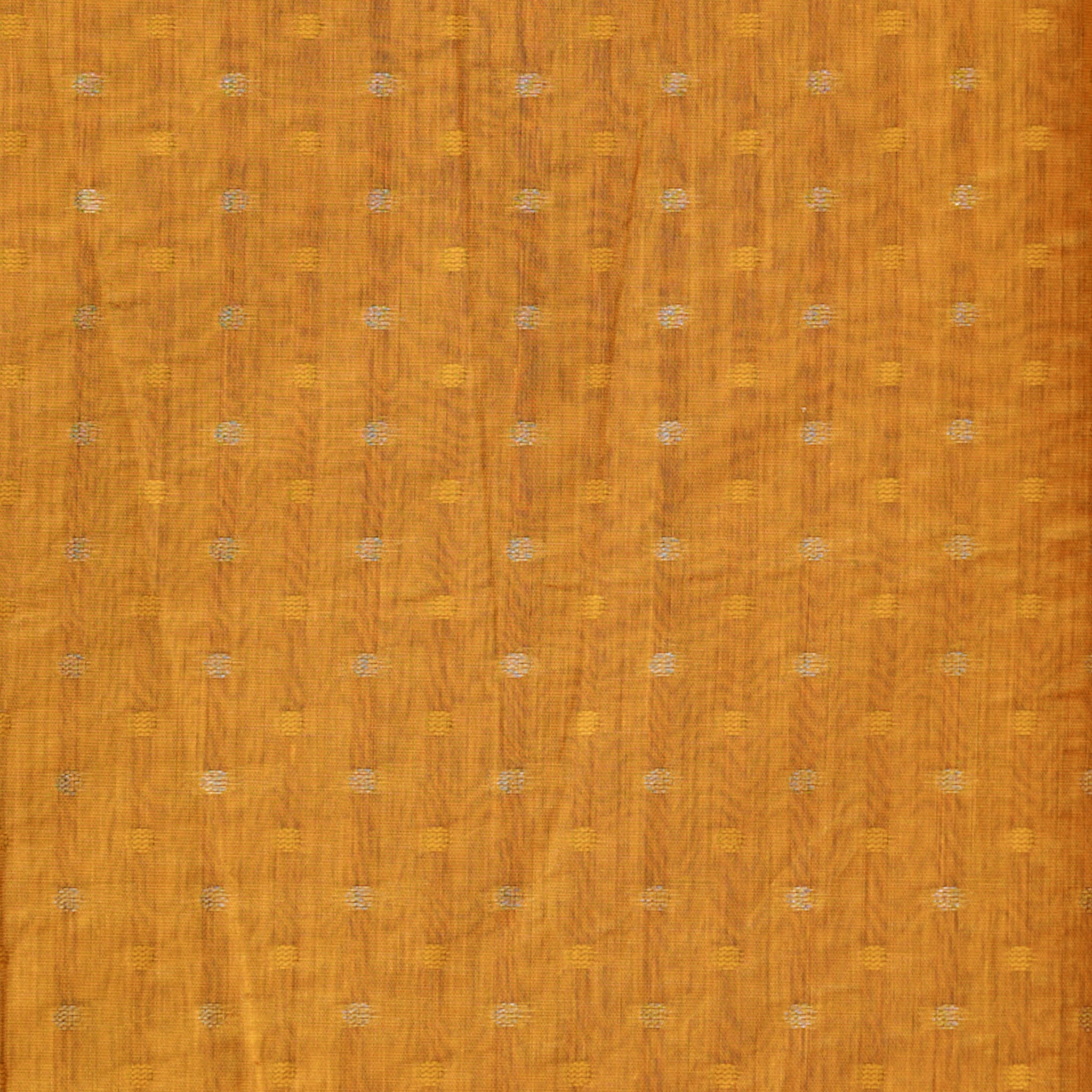 Chanderi Dark Musterd With Gold Zari Butti Fabric – Sanskruti