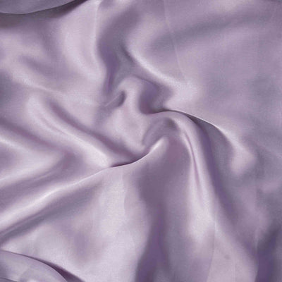 Georgette Lurex Plain Light Purple Hand Woven Fabric