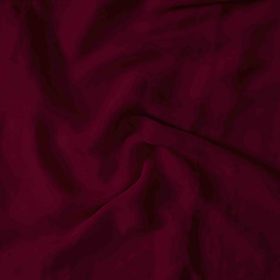 Georgette Lurex Plain Shocking Pink Hand Woven Fabric