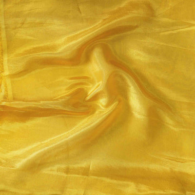 Heavy Tissue Yellow Hand Woven Fabric