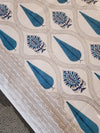 KHWAB - Pure Cotton Hand Block Printed Double Bedsheet