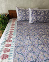 KHWABEEDA - Pure Cotton Jaipuri Cotton Double Bedsheet