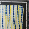 Modal Cotton White With Ink Blue And Yellow Tie And Dye Fabric