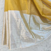 NAKSHATRA-Soft Tissue Golden And Silver Saree