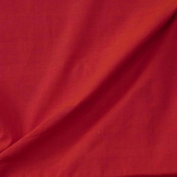 ( PRE-CUT 1.65 METER ) Pure South Cotton Red Orange
