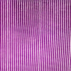 ( Pre-Cut 1.75 Meter ) Pure Cotton Dabu Purple With Cream Stripes Hand Block Print Fabric