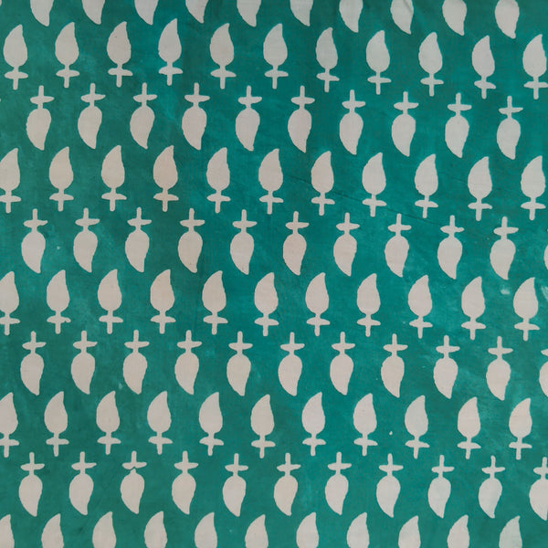 PRE-CUT 1.60 METER Pure Cotton Dabu With Small Kairis Hand block Print Fabric