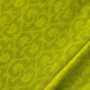 Pure Cotton Discharge Light Green With Self Colour Design Flower Creeper Jaal Hand Block Print Fabric