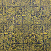 Pure Cotton Gamthi Grey With Yellow Intricate Design Hand Block Print Fabric