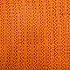 Pure Cotton Gamthi Orange With Red Border Hand Block Print Fabric