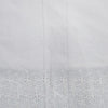 ( Width 40 Inches ) ( Pre-Cut 1.85 Meter ) Pure Cotton Hakoba White With Border Hand Woven Fabric