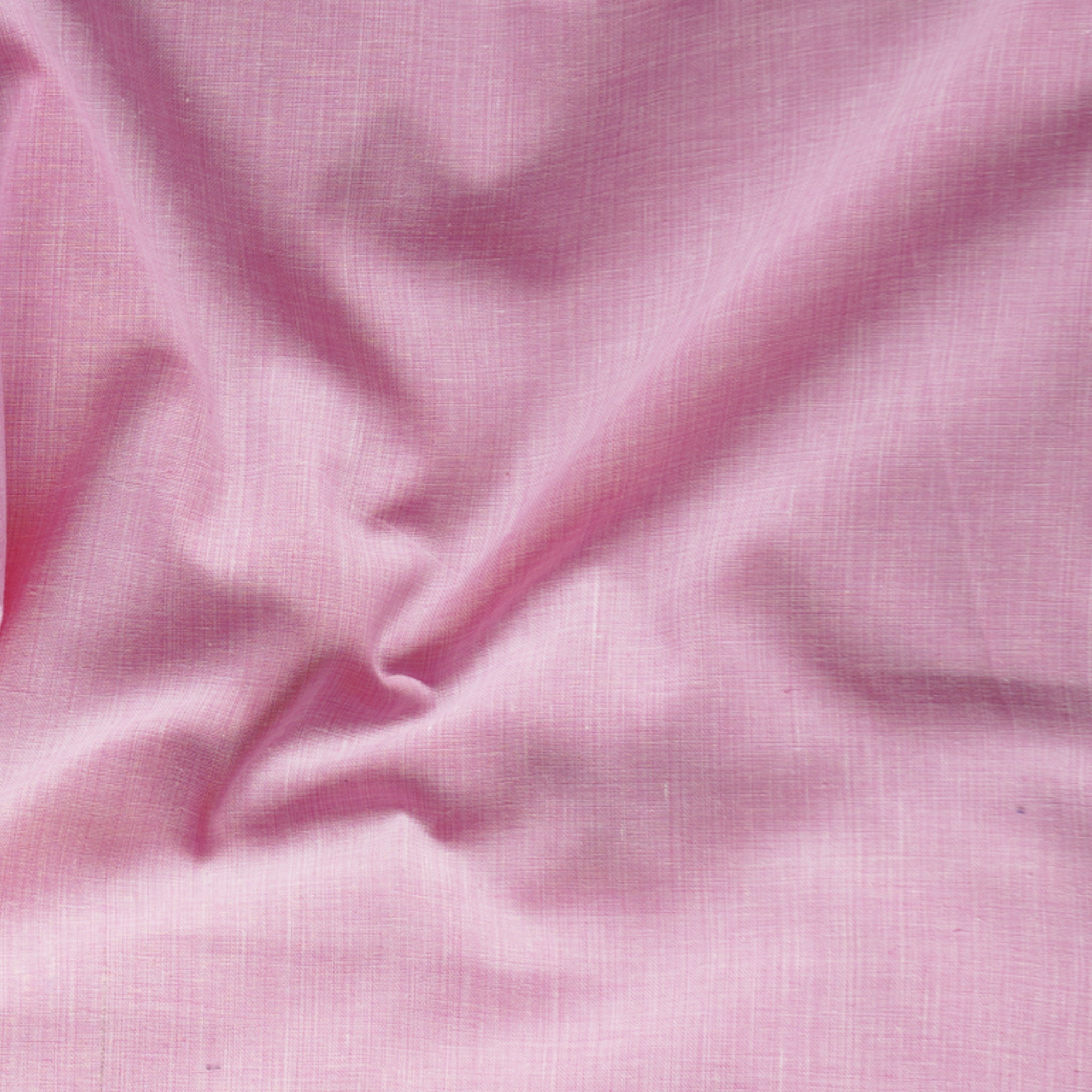 Pure Handloom Cotton Texture Baby Pink Fabric – Sanskruti